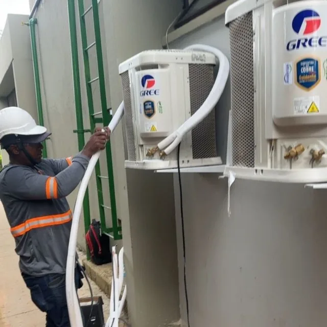 Instalação de equipamentos de climatização